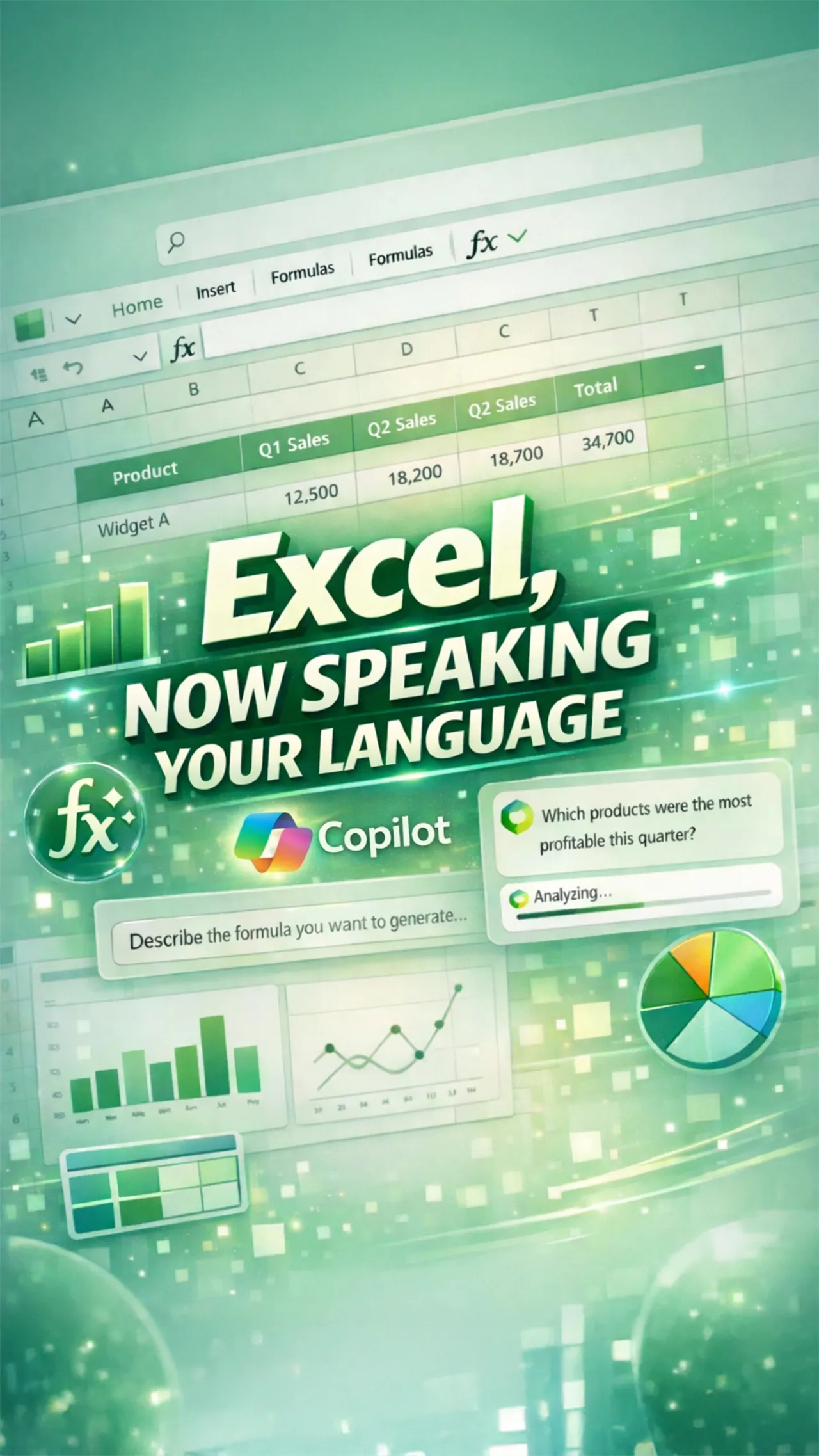 Excel, Now Speaking Your Language