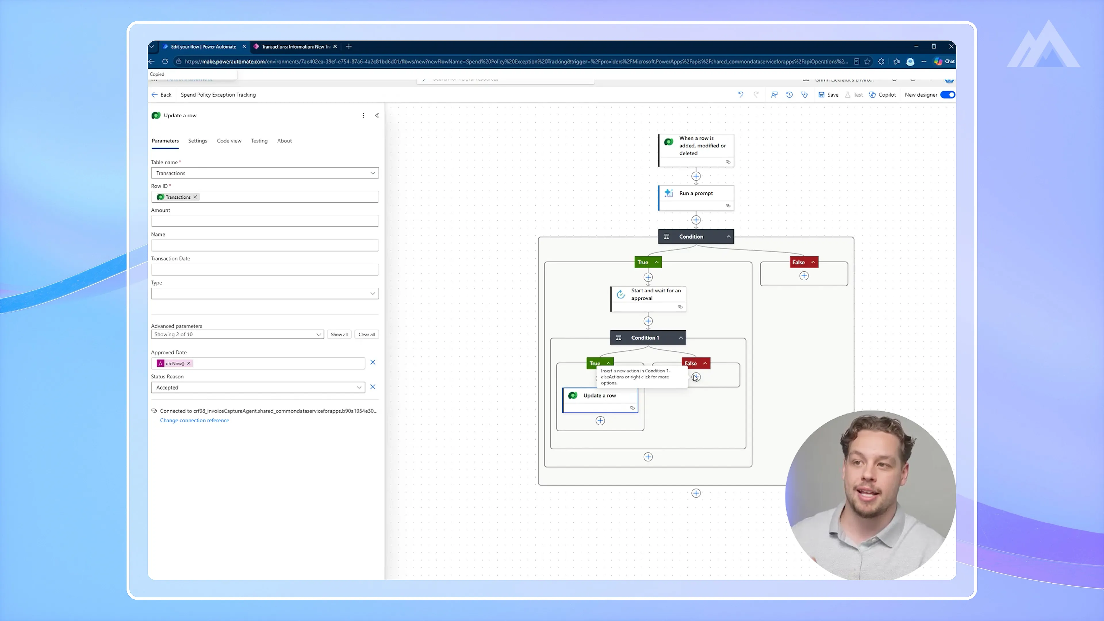 Spend Exception Review Workflow