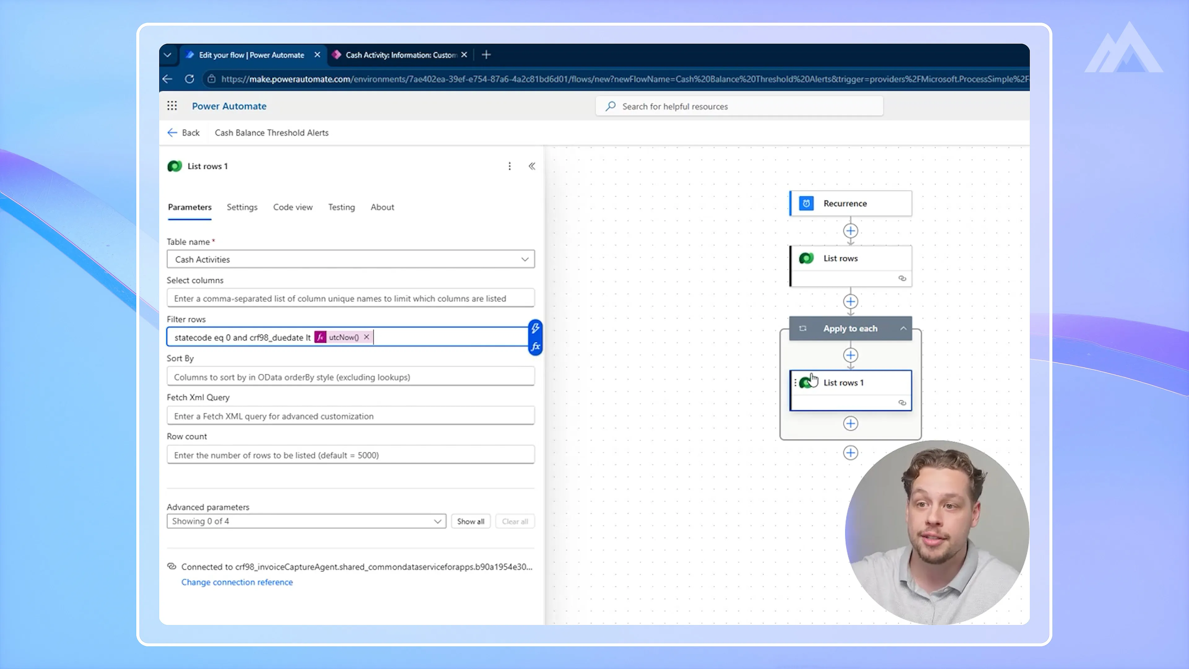 Cash Balance Monitoring Workflow