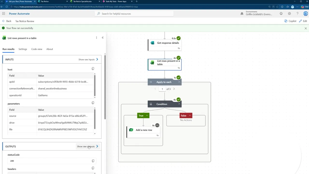 Tax Notice Review Workflow