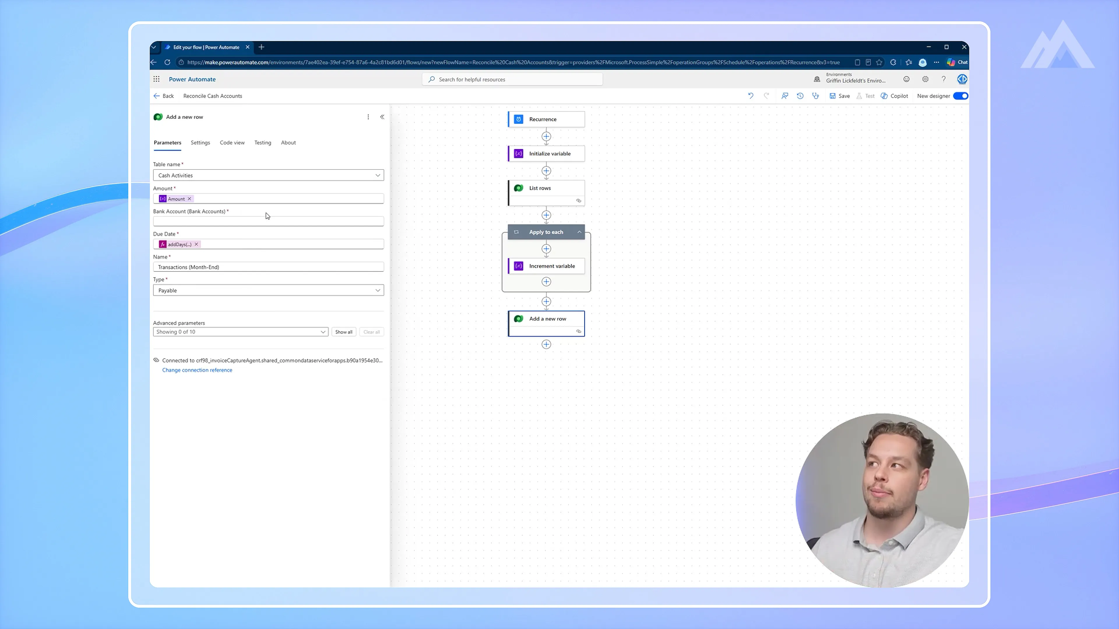 Cash Reconciliation Workflow